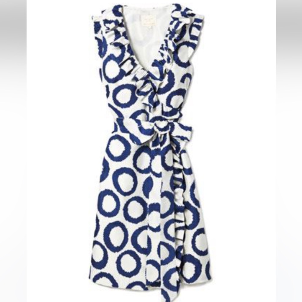 Kate Spade Aubrey Silk Wrap Dress